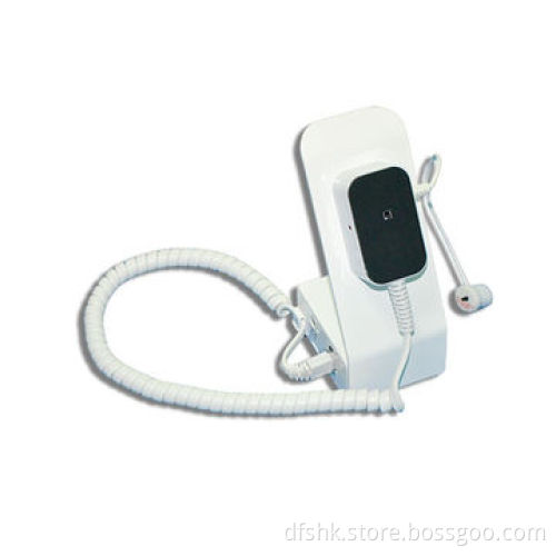 anti-shoplifting security stand/holder with alarm system for universal cellphone display